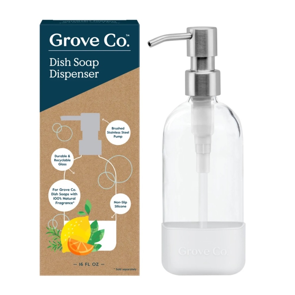 Grove Co. Dish Soap Glass Dispenser